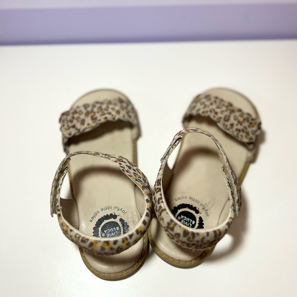 Livie and Luca, Leopard Sandals, size 2, leather / suede - Picture 3 of 9
